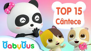 Cântece Copii  Top 15 Cântece BabyBus în Română  Cântece și Desene Animate BabyBus [upl. by Meli]