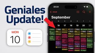 Apple Kalender amp Erinnerungen ENDLICH gut iOS 18 [upl. by Kinom622]