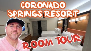 Disneys Coronado Springs Resort Standard Room Tour  Walt Disney World Resort Hotels [upl. by Britte]