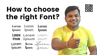 How to choose the right Font  Google Fonts  Adobe Fonts [upl. by Sivrahc546]