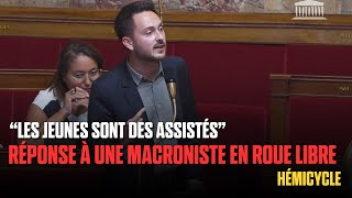 Je réponds à une macroniste en plein délire [upl. by Ahsenrad84]