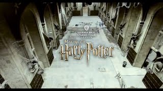 Great Hall TimeLapse  Warner Bros Studio Tour London  The Making of Harry Potter [upl. by Aelc]