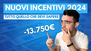 INCENTIVI AUTO 2024 quanti sono e come funzionano [upl. by Champ430]