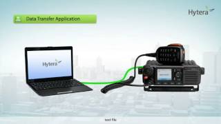 Hytera DMR Data Transfer Application [upl. by Sillaw825]