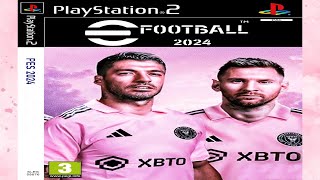 PS2  PES 2024 ENERO en ESPAÑOL by JRPLAYCO   beta fichajes [upl. by Goodill]