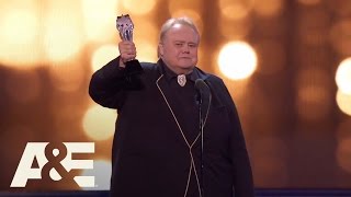 Louie Anderson Wins Best Supporting Actor in a Comedy Series  Critics Choice Awards  AampE [upl. by Flosser]