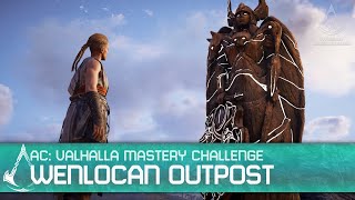 Wenlocan Outpost Wolf Mastery Challenge Gold Medal  Assassins Creed Valhalla [upl. by Evered628]