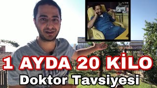 1 AYDA 20 KİLO VERDİM Doktor Kimliğimle Anlatıyorum [upl. by Iver]