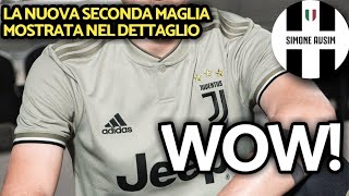 Ecco la seconda maglia Juve 201819 nel dettaglio  Speciale Avsim [upl. by Ardnaeel]