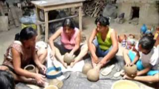 ANCIENT ROCK amp Paddle Ceramic techniques of Chulucanas Peru [upl. by Akem]