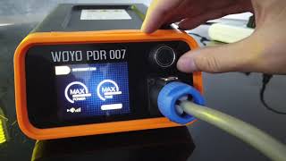 WOYO Upgraded PDR007 Paintless Dent Repair Magnetic Induction Heater for Steel Panel PDR Tool [upl. by Orual]