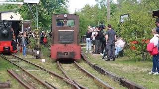 Museumsfeldbahn LeipzigLindenau  Historischer Fahrtag  Die Eisenbahn 028 28042024 [upl. by Arhna]