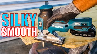 Makita XVJ01Z 18V Brushless Jig Saw Review SMOOTH OPERATOR [upl. by Fenwick]