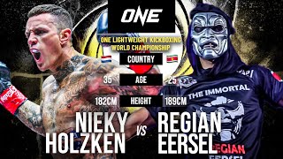 Nieky Holzken vs Regian Eersel  Full Fight Replay [upl. by Jessie]