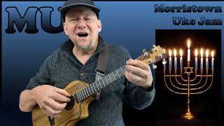 The Chanukah Song  Adam Sandler ukulele tutorial by MUJ [upl. by Peers]