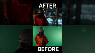 Blender greenscreen before and after vfx on a budget blender nuke compositing [upl. by Solita835]