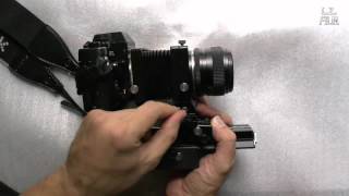 Analog Photography Tutorial How To Use an Auto Bellows Part 2 [upl. by Brandie407]