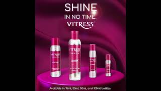 Shine in no time with Vitress Cuticle Coat [upl. by Aisetal]