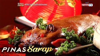 Pinas Sarap Roasted suckling pig ng mga Tsino paano nga ba niluluto [upl. by Keil573]