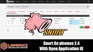 Tutorial Setting up Snort On pfsense 24 With OpenappID [upl. by Ellehcsar]