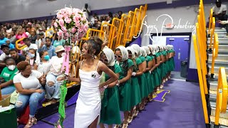 Gamma Pi Chapter of Alpha Kappa Alpha Sorority Inc  Spring 2022 New Initiation Presentation [upl. by Alleuol]