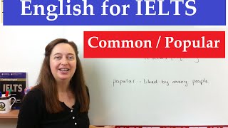 English Vocabulary for IELTS Common Popular [upl. by Sylirama]