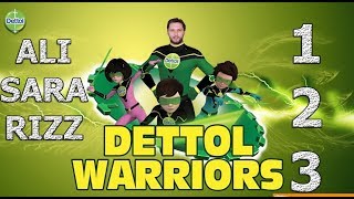 Dettol warriors Dettol Warriors 2 MOVIE Kids cartoon in URDU  Dettol Warriors Episode 2 In UR [upl. by Adiarf]