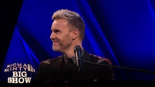 Gary Barlow surprises karaoke singer  Michael McIntyres Big Show Episode 2 Preview  BBC [upl. by Nayve]