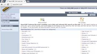 How to Use IRC Server Search [upl. by Irakab782]