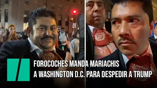 Forocoches despide a Donald Trump enviando mariachis a la Casa Blanca [upl. by Kling]