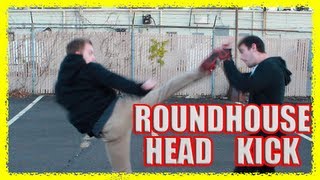 How to Roundhouse Kick to the Head KO in a Street Fight [upl. by Donovan668]