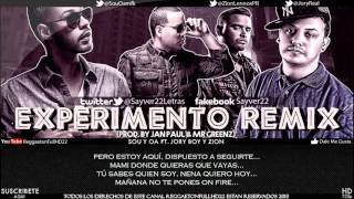 Sou Y Oa Ft Jory Boy Y Zion Experimento Official RemixLetra [upl. by Eiclud]