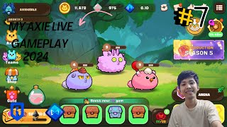 AXIE LIVE GAMEPLAY 7 [upl. by Ecahc855]