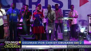 Hot🔥🔥 Nonstop Praises at Odumasi For Christ CrusadeLed by Min Gideon Ntumy [upl. by Lenuahs]