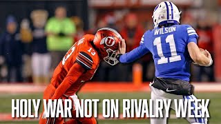 BYU amp Utah Will Not Be On CFBs Rivalry Week amp Heres Why  Big 12 Schedule  Big 12 Football [upl. by Japha]