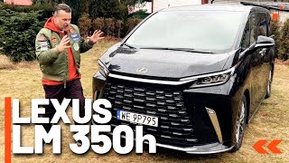 LEXUS LM 350h  Najdziwniejszy VIP CAR na rynku 🤯  Kornacki Testuje [upl. by Krause]