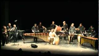 Sakpatá  Javier Diaz with the Boston Conservatory Percussion Ensemble [upl. by Ellebana]