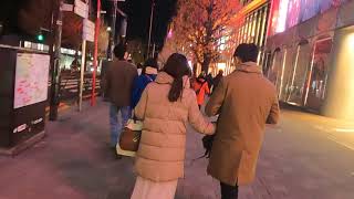 Night Walk in Tokyo Harajuku Omotesando原宿竹下通り表参道20231223④Japan Walking Tour [upl. by Kirwin]