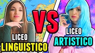 LICEO LINGUISTICO VS ARTISTICO [upl. by Ordnagela750]