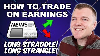 Long Straddle amp Long Strangle Options Strategy Explained [upl. by Blinnie]