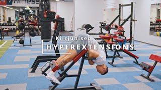 Hyperextensions Kiirjuhised [upl. by Lyj590]