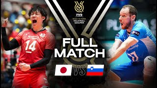 🇯🇵 JPN vs 🇸🇮 SLO  Paris 2024 Olympic Qualification Tournament  Full Match  Volleyball [upl. by Tolley]