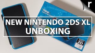 New Nintendo 2DS XL unboxing and handson [upl. by Reiser]