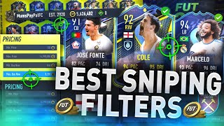 How to Make 200K Coins Right Now 🤔 FIFA 22 BEST SNIPING FILTERS TO MAKE COINS [upl. by Leima]