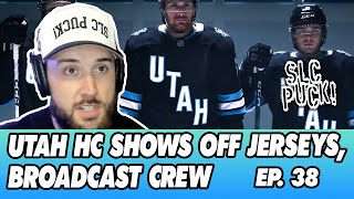 Utah Hockey Club Shows Off Jerseys Announces Broadcast Crew  Ep 38 [upl. by Idnod]