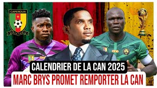 Le Calendrier de la CAN 2025  Marc Brys promet de remporte la CAN 2025 au Maroc [upl. by Sandor]