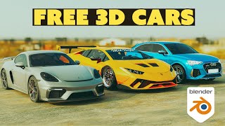 Download FREE 3D car models  Tutorial [upl. by Allicserp505]