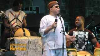 A Demain LIVE by Salif Keita African Music Festival Hertme 2013 [upl. by Naasah]