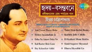 Hriday Basanta Bone  Rabindra Sangeet Audio Jukebox  Chinmoy Chatterjee [upl. by Agnese427]