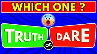 Truth or Dare Questions 😇😈  Interactive Game [upl. by Calendra]